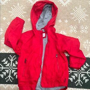 Gap RED Kids lined Jacket with Hood